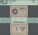 Poland: Bank Polski 1 Zloty 1919 (1924), P.51, great original shape with a small stain at right border, PCGS graded 53 About New.
 [differenzbesteuer...