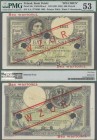 Poland: Bank Polski 500 Zlotych 1919 (ND 1924) SPECIMEN, P.58s with red overprint ”WZOR” and ”Bez wartosci”, stamped Specimen number 1695 and serial n...