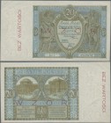 Poland: Bank Polski 20 Zlotych 1926 SPECIMEN, P.66s with red overprint ”Wzor” and ”Bez Wartosci” and serial number Ser.I. 0245678, very rare and in gr...