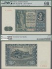 Poland: Emission Bank 50 Zlotych 1941, P.102, serial number E4178449, PMG graded 66 Gem Uncirculated EPQ.
 [differenzbesteuert]