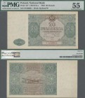 Poland: 20 Zlotych 1946, P.127, serial number E8440021, PMG graded 55 About Uncirculated.
 [differenzbesteuert]