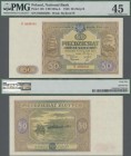 Poland: 50 Zlotych 1946, P.128, serial number H0838590, PMG graded 45 Choice Extremely Fine.
 [differenzbesteuert]
