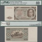 Poland: 10 Zlotych 1948, P.136, serial number C0639365, PMG graded 40 Extremely Fine, optically appears better.
 [differenzbesteuert]