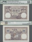 Romania: Banca Naţională a României 500 Lei 1919 with signature titles: Guvernator, Director, Directorul Casei, P.22c with staining and a few pinholes...