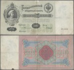 Russia: 500 Rubles 1898, P.6b signatures TIMASHEV/IVANOV, small border tears and lightly stained paper. Condition: F
 [differenzbesteuert]