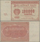 Russia: Set with 10 banknotes 100.000 Rubles 1921 State Treasury, P.117 in about VF to VF+ condition. (10 pcs.)
 [differenzbesteuert]