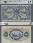 Thailand: Government of Siam 100 Baht May 1st 1932, P.20b, still nice condition with a few minor margin splits, PMG graded 25 Very Fine.
 [zzgl. 19 %...