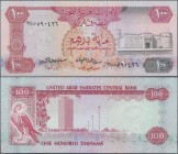 United Arab Emirates: United Arab Emirates Central Bank 100 Dirhams ND(1982), P.10 in perfect UNC condition.
 [differenzbesteuert]
