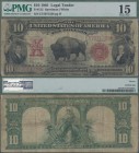 United States of America: United States Note 10 Dollars 1901 with signatures: Speelman & White, P.185 (Fr.122), PMG graded 15 Choice Fine.
 [differen...