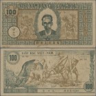 Vietnam: 100 Dong ND(1946), P.8b in F+/VF condition with pinholes.
 [differenzbesteuert]