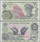 Yugoslavia: 100 Dinara ND(1990), P.101A with serial number FZ0002062 on back and in perfect UNC condition. Very Rare!
 [differenzbesteuert]