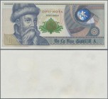 Testbanknoten: Bundle of 100 pcs. Test Notes by De La Rue Giori S.A. OPTI-NOTA ”1” with portrait of Johannes Gutenberg, intaglio printed uniface SPECI...