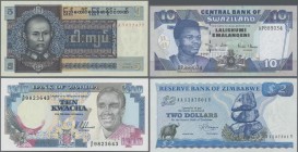 Alle Welt: Huge lot with 850 banknotes from all over the world with some duplicates, comprising for example Yugoslavia 1000 Dinara 1965, 5 Dinbara 196...