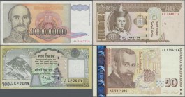 Alle Welt: Collection with about 100 banknotes from Germany 1908-1923 (plus 10 DM 1999) and 100 banknotes from over the world, including Russia, Alban...