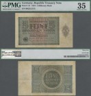 Deutschland - Deutsches Reich bis 1945: 5 Billionen Mark 1924, Ro.138, sehr schöne Gebrauchserhaltung mit einigen kleineren Flecken und Knicken, PMG g...