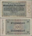 Deutschland - Deutsches Reich bis 1945: 100 Rentenmark 1923, Ro.159, sehr saubere Umlauferhaltung mit einigen Knicken und Falten, Erhaltung: VF/VF+. ÷...