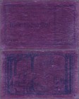 Deutschland - Notgeld besonderer Art: Teningen, Breisgau-Walzwerk GmbH, 100 Tsd. Mark, 20.8.1923, Aluminiumfolie, Druck vs. violett und rs. blau, mit ...
