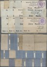 Deutschland - Notgeld - Elsass-Lothringen: Wildenstein, Oberelsass, Gemeinde, 50 Pf. (3), 1 (3), 2 (2), 3, 5 (2), 10 (2) Mark, o. D. (Dezember 1914), ...