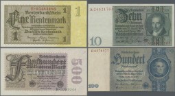 Deutschland - Deutsches Reich bis 1945: Sammelalbum mit ca. 470 Banknoten Kaiserreich bis Weimarer Republik mit Schwerpunkt Inflation, meist in sehr g...