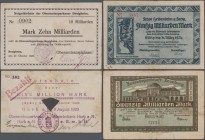 Deutschland - Notgeld - Württemberg: Sammlung mit über 700 verschiedenen Scheinen von Aalen bis Zuffenhausen in 2 Leitz-Ordnern. Enthalten sind z. B. ...