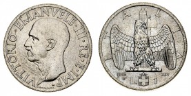 vittorio emanuele III (1900-1946) 
Insieme di 3 esemplari da 1 Lira Impero 1936 - Zecca: Roma - Diritto: effigie del Re a sinistra - Rovescio: aquila...