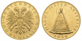 austria e sacro romano impero 
Prima Repubblica (1918-1938) - 100 Scellini 1936 - Zecca: Vienna - Non comune (Friedb. n. 522)