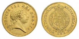 gran bretagna 
George III (1760-1820) - Half Guinea 1804 - Zecca: Londra - Diritto: effigie laureata del Re a destra - Rovescio: stemma coronato - Di...