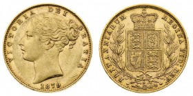 Vittoria (1837-1901) Victoria (1837-1901) Shield (1838-1887) 
Sovereign 1879 - Zecca: Sydney - Di qualità molto buona (Seaby n. 3855) (Friedb. n. 11)...