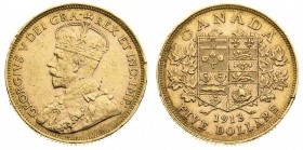 Cina
Giorgio V (1910-1936) - 5 Dollari 1913 - Zecca: Ottawa