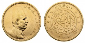 Egitto
Fuad (1917-1936) - 500 Piastre 1340 AH (1922) - 1800 esemplari coniati