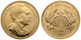 Ghana
Repubblica (dal 1957) - 2 Pounds 1960 Republic Day - 15.000 esemplari coniati