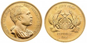 Ghana
Repubblica (dal 1957) - 2 Pounds 1960 Republic Day - 15.000 esemplari coniati