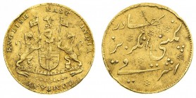 India
Madras - United East India Company - Mohur (1819) - Da un cartellino che accompagna la moneta, l’esemplare proviene dal naufragio della “Fame”,...