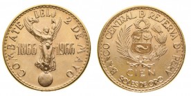 perù 
Repubblica (dal 1822) - 100 Soles 1966 - Zecca: Lima