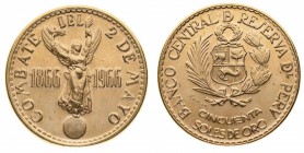 perù 
Repubblica (dal 1822) - 50 Soles 1966 - Zecca: Lima