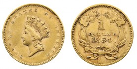 stati uniti d’america 
1 Dollaro “Liberty Head” 1854 - Zecca: Filadelfia