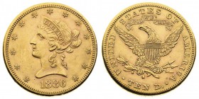 stati uniti d’america 
10 Dollari “Coronet Head” 1895 - Zecca: San Francisco