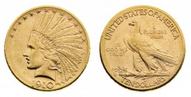 stati uniti d’america 
10 Dollari “Indian Head” 1910 - Zecca: Denver