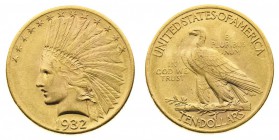 stati uniti d’america 
10 Dollari “Indian Head” 1932 - Zecca: Filadelfia