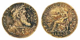 medaglie medaglie italiane 
Ducato di Milano - Carlo V (1535-1556) - Medaglia senza data - Esemplare probabilmente fuso in epoca antica (v. nota Crip...