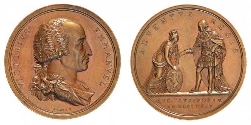 medaglie medaglie italiane 
Regno di Sardegna - Vittorio Emanuele I (1802-1821)...