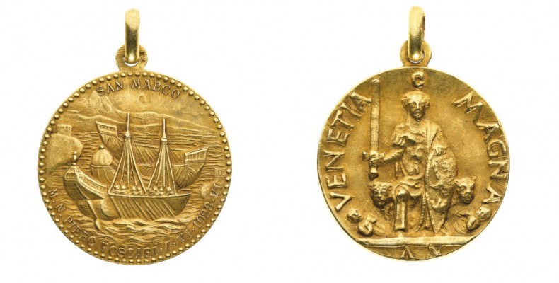 medaglie medaglie italiane 
Regno d’Italia - Medaglia 1928 Anno VI per il varo ...