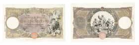 regno d'italia
Biglietto di Banca da 500 Lire “Mietitrice-BI” - D.M. 23.8.1943 - Raro - Usuali pieghe di circolazione (Bol. n. B40) (Gig. n. BI32A) (...