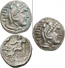 Makedonien - Könige: Alexander III., der Große 336-323 v. Chr.: Lot 3 Stück, Drachme, sehr schön, sehr schön-vorzüglich.
 [differenzbesteuert]