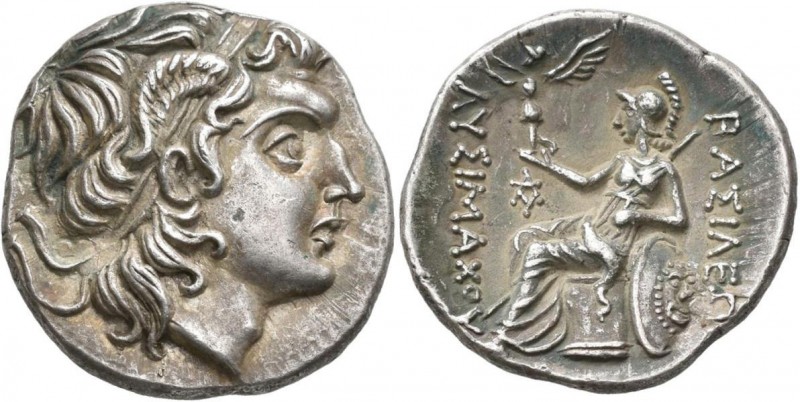 Thrakien - Könige und Dynasten: Lysimachos 305-281 v. Chr.: Drachme, Alexanderko...