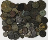 Antike: Lot 72 antike Münzen, überwiegend Römer, nicht näher bestimmt. Gekauft wie gesehen, keine späteren Reklamationen.
 [differenzbesteuert]