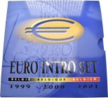 Belgien: Introset - Kursmünzensatz 1999-2000-2001 / Tripple Set. Sehr Selten.
 [differenzbesteuert]