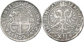 Altdeutschland und RDR bis 1800: Konstanz: Dreibätzner 1626, mit Titel Ferdinand II., 4,85 g, Nau 210, Galvanoplastische Museumsanfertigung des 19. Jh...