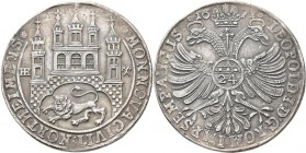 Altdeutschland und RDR bis 1800: Nordheim: Taler 1671, mit Titel Leopold I. 19,5 g, Galvanoplastische Museumsanfertigung des 19. Jhd., mit altem hands...