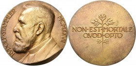 Medaillen Deutschland: Berlin: Bronzemedaille 1927 (v. Karl Kowalczewski) a.d. goldene Promotionsjubiläum des Rechtsgelehrten Rudolf Stammler (1856-19...